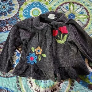 Girls buster brown button sweater